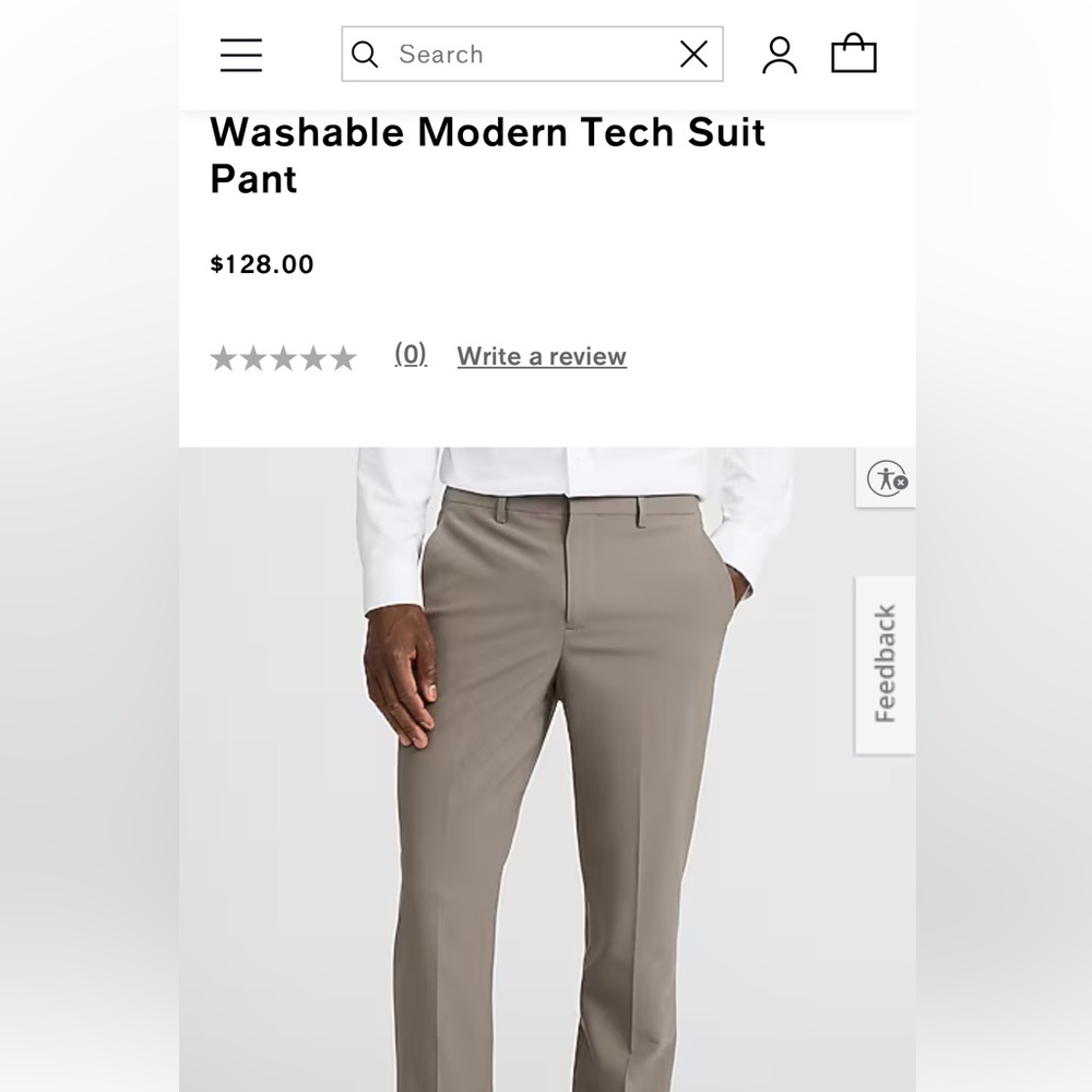 Express Men's Dress Pants in Taupe